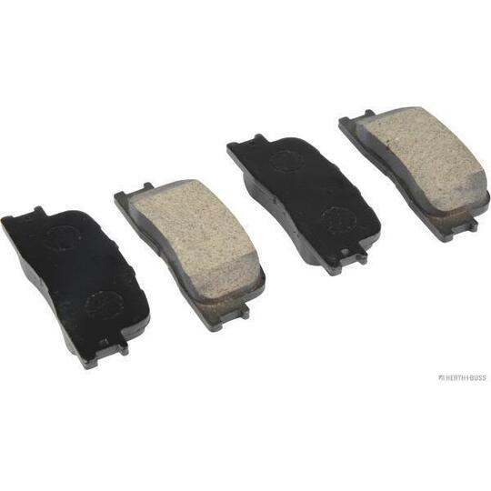 Herth+Buss Jakoparts Brake Pad Set, disc brake to suit Toyota, Daihatsu, Lexus