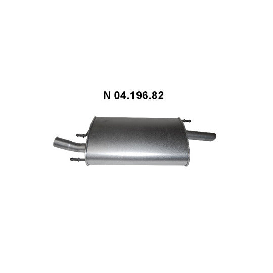 Eberspächer End Silencer to suit Ford