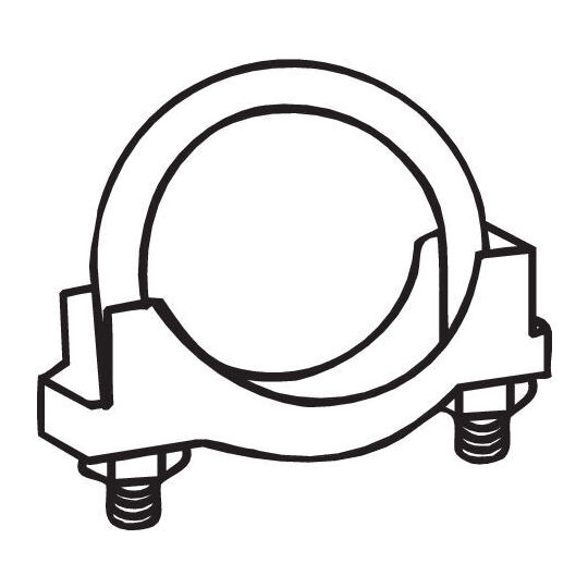 Eberspächer Pipe Connector, exhaust system to suit Ford