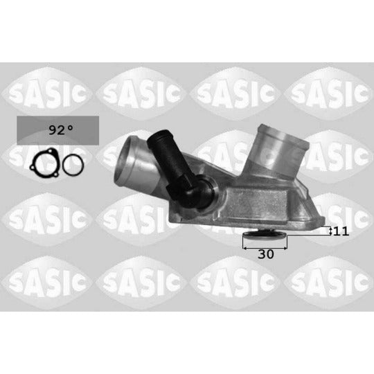 Sasic Thermostat, coolant to suit Opel