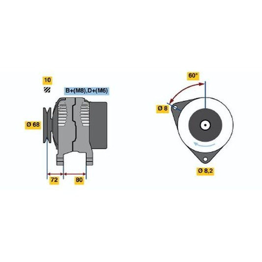 Bosch Alternator to suit BMW