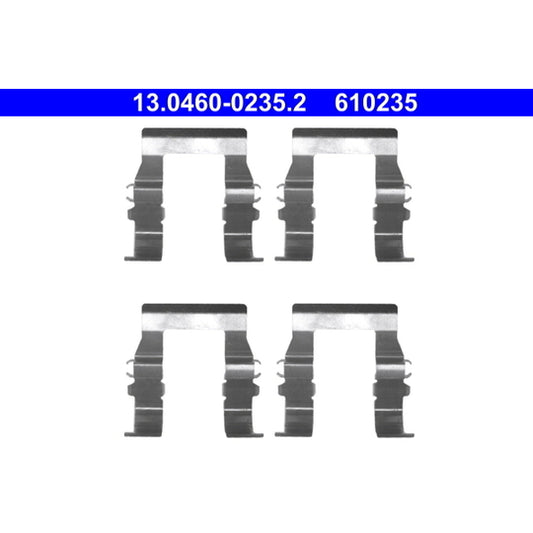 Ate Accessory Kit, disc brake pad to suit Mitsubishi