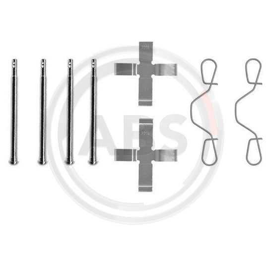 A.B.S. Accessory Kit, disc brake pad to suit Audi, VW, VAG