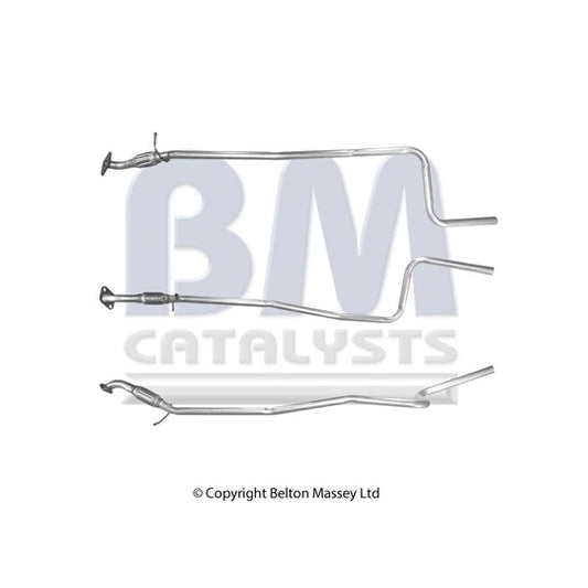 Bm Catalysts Exhaust pipe to suit Ford