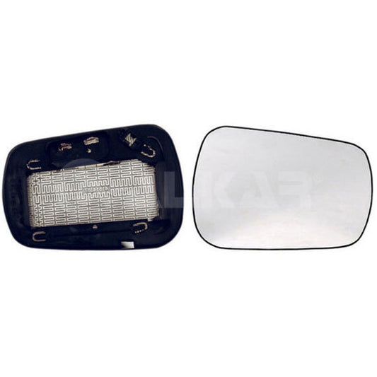 Alkar 6432387 Mirror Glass, outside mirror to suit Ford