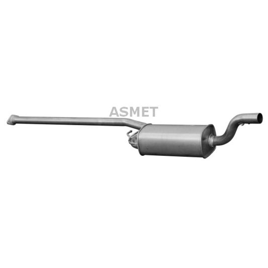 Asmet Middle Silencer to suit Ford, Mazda, Volvo