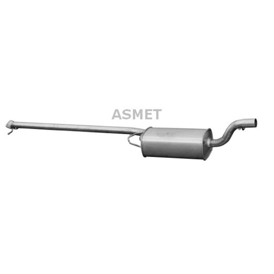 Asmet Middle Silencer to suit Ford