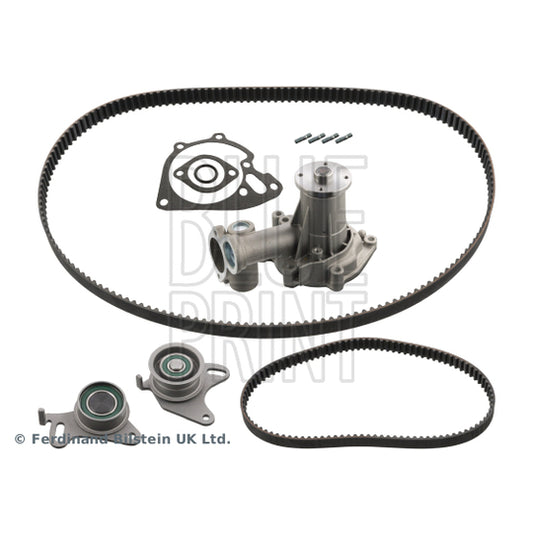 Blue Print Water Pump & Timing Belt Set to suit Mitsubishi, Hyundai, Bugatti
