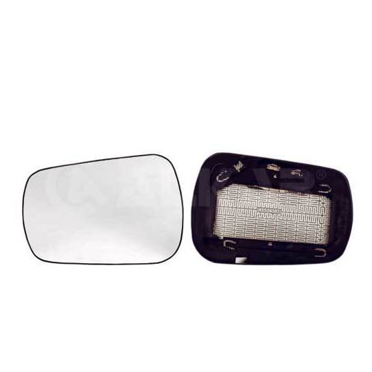 Alkar 6471387 Mirror Glass, outside mirror to suit Ford