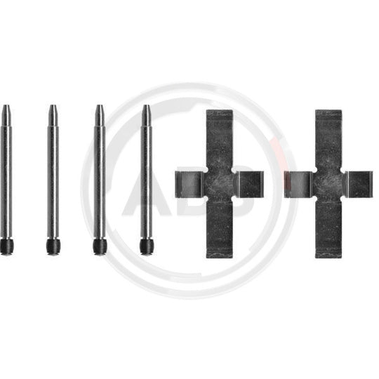 A.B.S. Accessory Kit, disc brake pad to suit Peugeot, Fiat, Renault