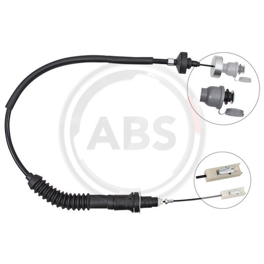 A.B.S. Clutch Cable to suit Peugeot, Citroën, Fiat