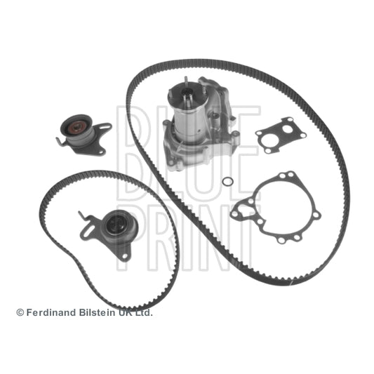 Blue Print Water Pump & Timing Belt Set to suit Mitsubishi, Hyundai, Kia