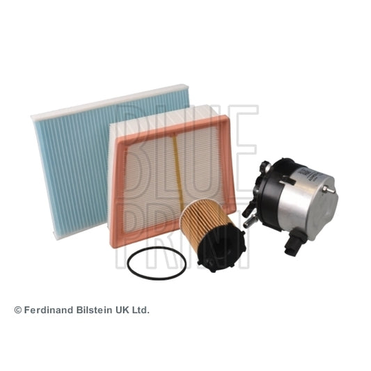Blue Print Parts Set, maintenance service to suit Ford