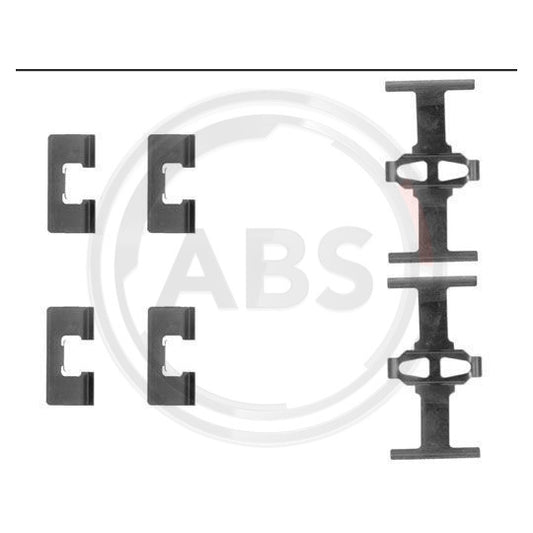 A.B.S. Accessory Kit, disc brake pad to suit Honda, Rover
