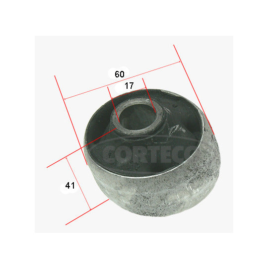 Corteco Control Arm-/Trailing Arm Bush to suit Audi, VW, Seat
