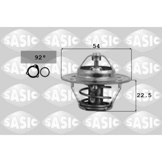 Sasic Thermostat, coolant to suit Ford