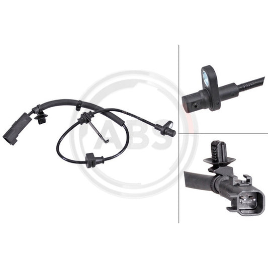 A.B.S. Sensor, wheel speed to suit Ford