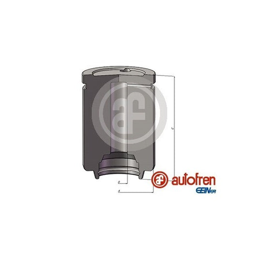 Autofren Seinsa Piston, brake caliper to suit Nissan