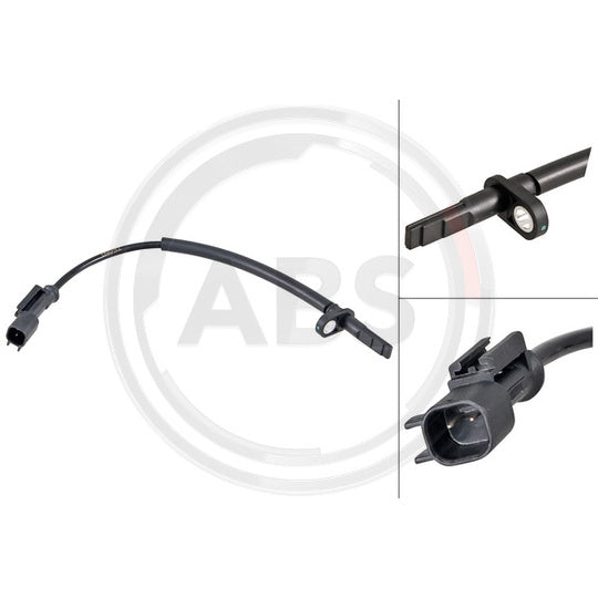 A.B.S. Sensor, wheel speed to suit Ford