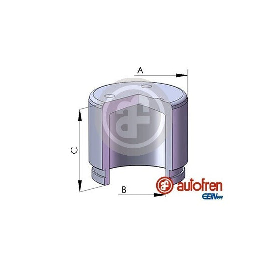 Autofren Seinsa Piston, brake caliper
