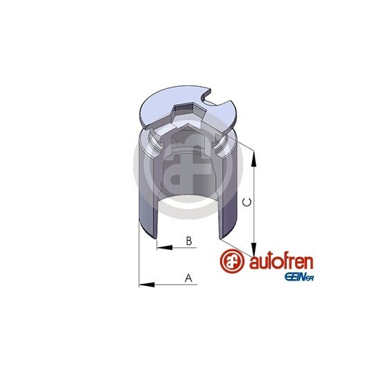 Autofren Seinsa Piston, brake caliper to suit Ford, Jaguar, Renault