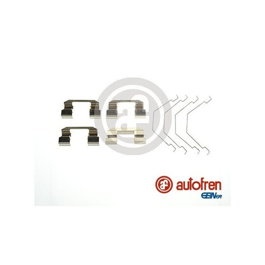 Autofren Seinsa Accessory Kit, disc brake pad to suit Mazda