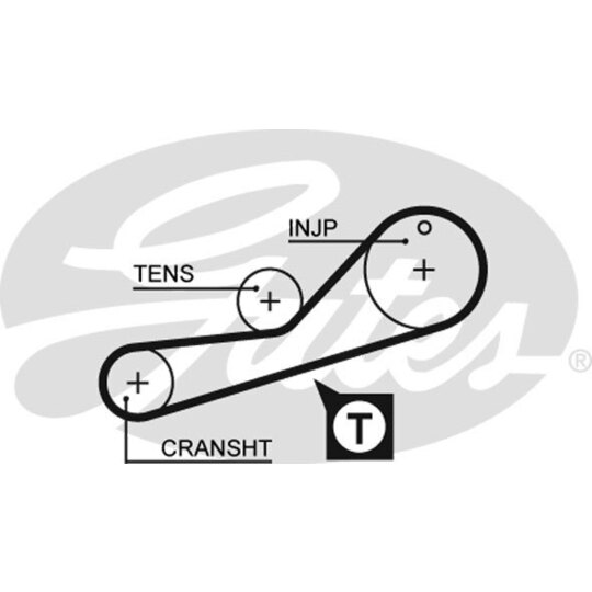 Gates Timing Belt to suit Ford, Mazda