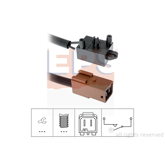 Eps 1.810.219 Switch, clutch control (cruise control) to suit Peugeot, Citroën