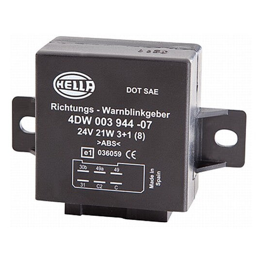 Hella Flasher Unit to suit Ford, Mercedes-Benz, Case