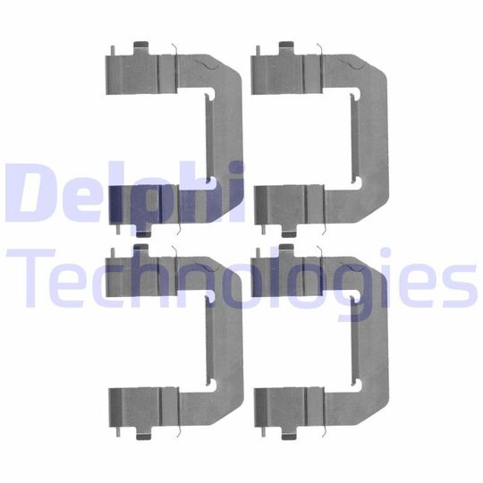 Delphi Accessory Kit, disc brake pad