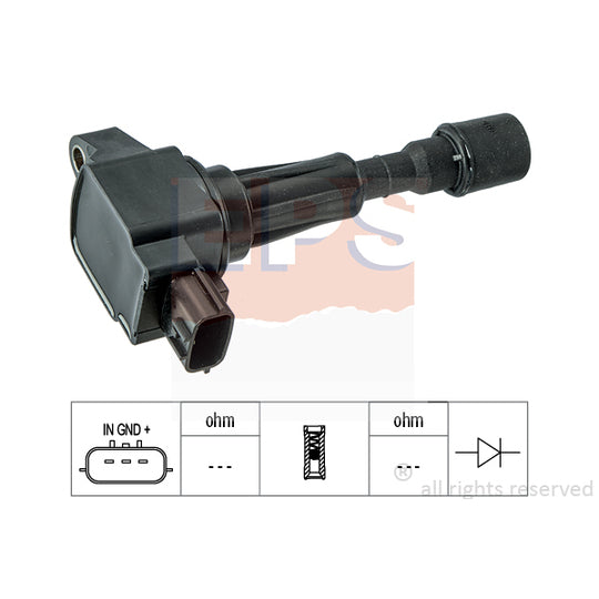 Eps Ignition coil to suit Mazda, Hitachi