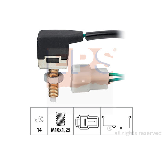 Eps 1.810.057 Brake Light Switch to suit Mitsubishi, Hyundai, Kia