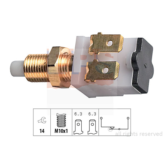 Eps 1.810.007 Brake Light Switch to suit Peugeot, Citroën
