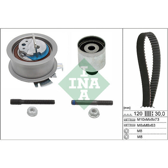 Ina Timing Belt Set to suit Ford, Audi, VW