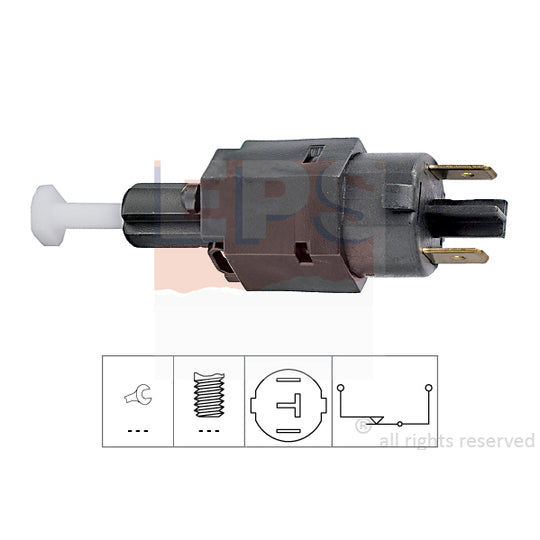Eps 1.810.098 Brake Light Switch to suit Chevrolet, Opel, Daewoo