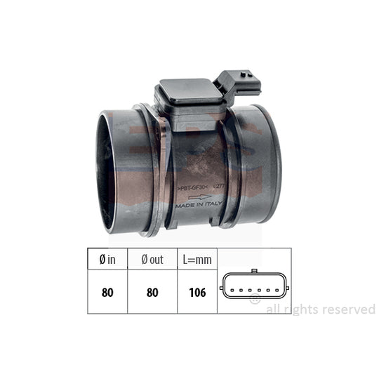 Eps Air Flow Sensor to suit Hitachi, Renault, Suzuki