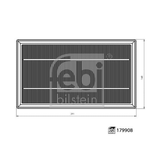 Maxgear Air filter to suit Renault
