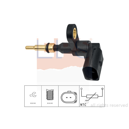 Eps 1.830.377 Sensor, coolant temperature to suit Audi, VW, Seat