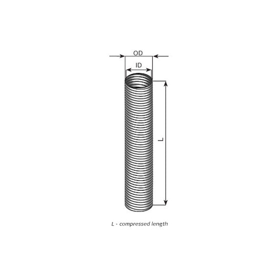 Dinex Corrugated Pipe, exhaust system to suit Ford, Jaguar, Land Rover