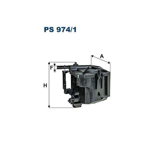 Ufi Fuel filter to suit Ford, Mazda, Peugeot