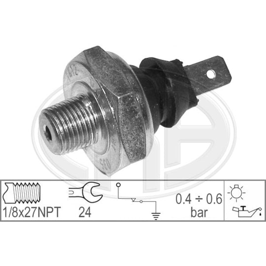 Era Oil Pressure Switch to suit Massey Ferguson, Volvo