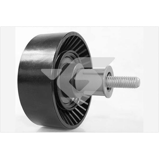 Hutchinson Deflection/Guide Pulley, v-ribbed belt to suit Ford