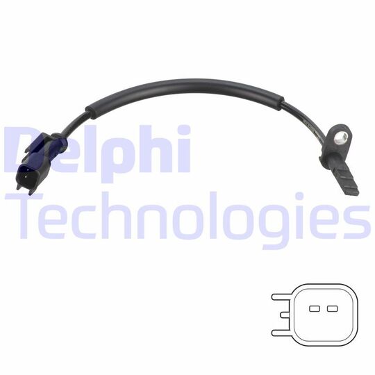Delphi Sensor, wheel speed to suit Ford