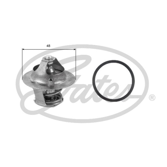 Gates Thermostat, coolant to suit Ford