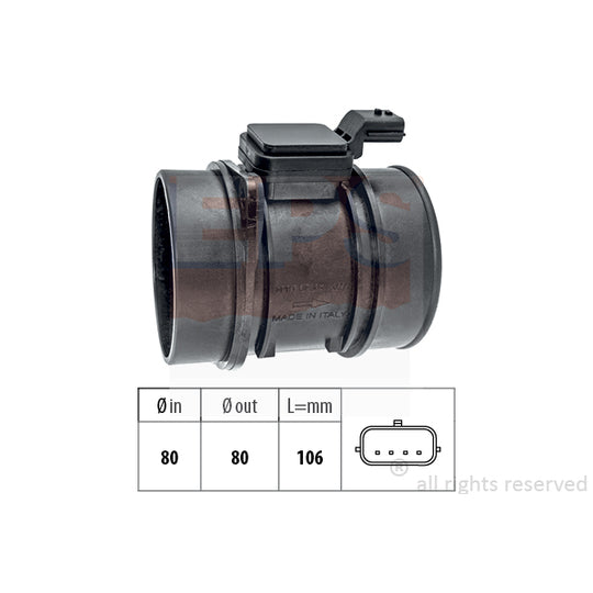 Eps Air Mass Sensor to suit Nissan, Hitachi, Renault