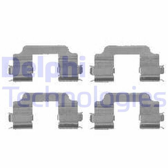 Delphi Accessory Kit, disc brake pad