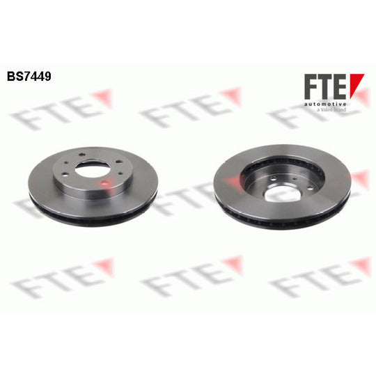 Fte Brake Disc to suit Mitsubishi, Kia, Volvo