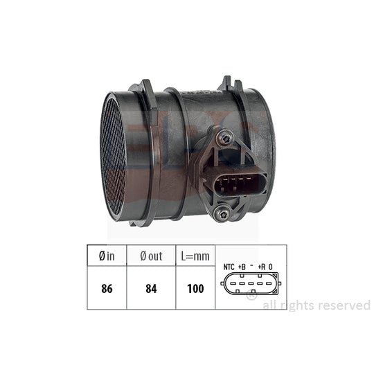 Eps Air Mass Sensor to suit Mercedes-Benz, Hitachi