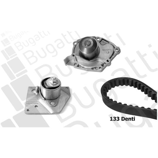 Bugatti Water Pump & Timing Belt Kit to suit Nissan, Renault, Suzuki