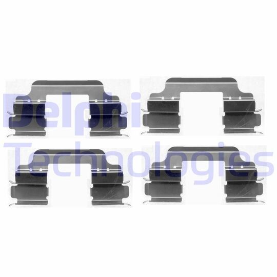 Delphi Accessory Kit, disc brake pad